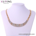 44745 xuping 2018 collar de cadena de estilo de lujo multicolor para mujeres